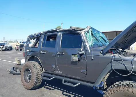 2014 Jeep Wrangler Unlimited Sport from USA, damaged, VIN 1C4BJWDG4EL183683